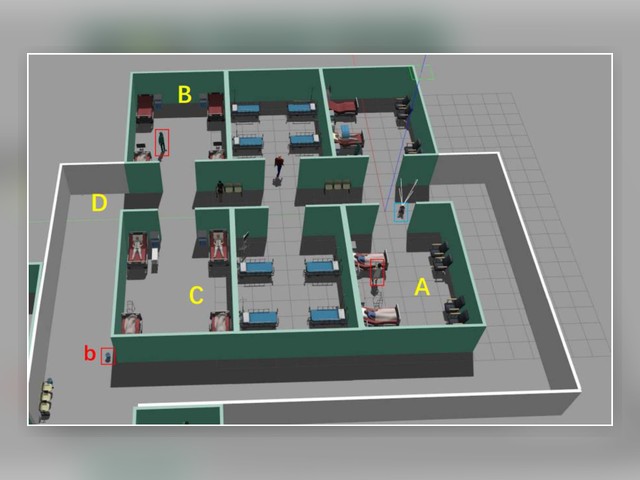 Vision-Based Reactive Temporal Logic Motion Planning for Quadruped Robots in Unstructured Dynamic Environments figure from the paper