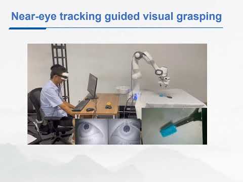Near-eye-tracking guided robot grasping video cover